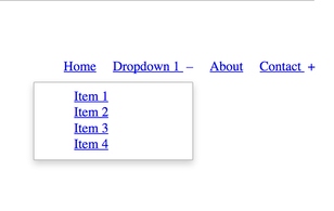 Drop: Simple and mobile-friendly dropdown menus