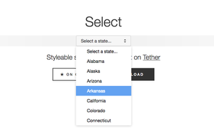 Select.js: Styleable dropdowns